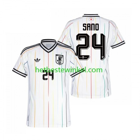 Japan Kaishu Sano 24 World Cup Voetbalshirts Uit 2026